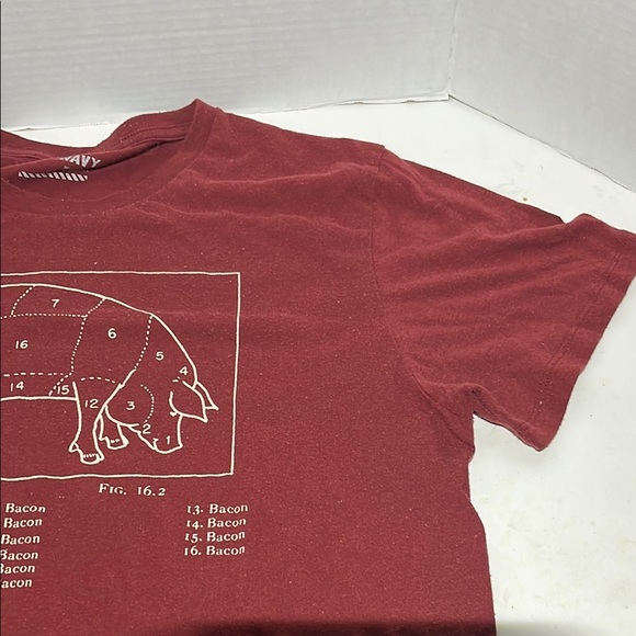 Old Navy Red Short Sleeve Tee with Graphic Design - Picture 6 of 11